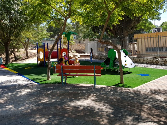 עיריית נצרת עילית סיימה הקמת גינת משחקים חדשה בשכונת ספיר