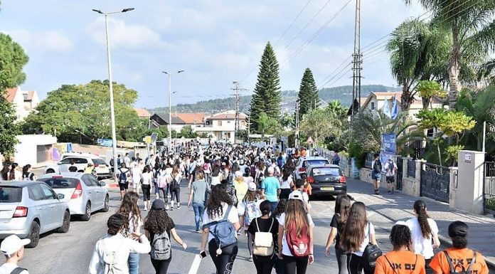 הצעדה המסורתית "בשבילי רפי"