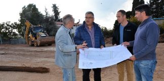 בנייתו של מגרש כדורגל סינטטי שלישי