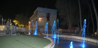 המזרקה החדשה ברסקו הוקמה במימון קק"ל