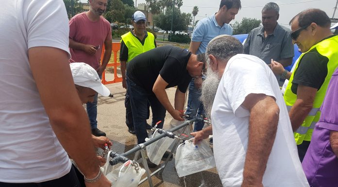 תרגיל מוכנות לחירום בתאגיד מי רקת טבריה