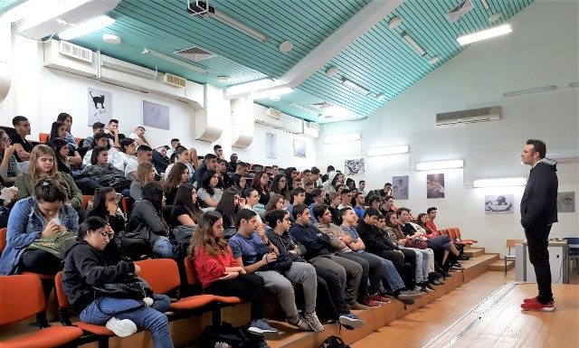 מגדל העמק: במאי הקולנוע יאיר קויפמן התארח ב"אורט רוגוזין"