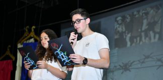 טקס יום השואה במגדל העמק