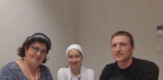 החתונה המרגשת של גרי הצדק , אלכסיי משה ואולגה אורלי סובולוב