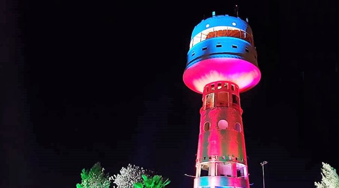 30 גופי תאורה עליהם תשלוט מערכת ירוקה לסביבה יהפכו את "המגדל" האייקון של מגדל העמק לאטרקציה מרהיבה