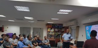 כשהשוטר הקהילתי הכין את ההורים למוגנות בחופשת הקיץ הקרובה