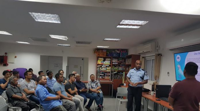 כשהשוטר הקהילתי הכין את ההורים למוגנות בחופשת הקיץ הקרובה