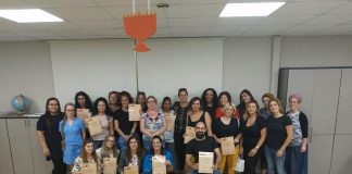טקס סיום של סדנת מחזור ו' של תכנית מיפנה מסאר נוף הגליל בנצרת עילית