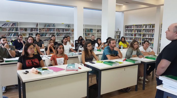 משתתפי הקורס שיצא לדרך לפני כשבוע