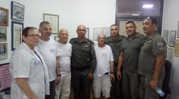 קציני מגב ומתנדבי יחד למען החייל בעפולה