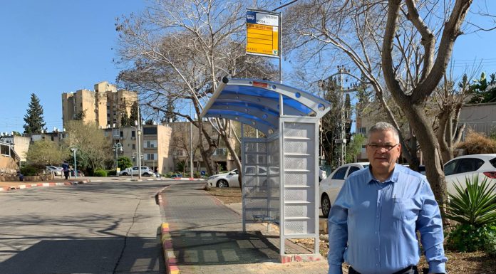 10 תחנות אוטובוס חדשות הוצבו במגדל העמק