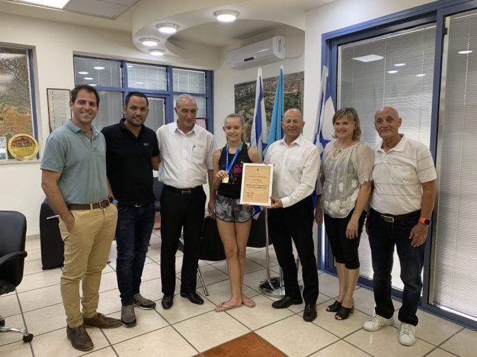 המתעמלת ליזה גליידיוק מעפולה זכתה באליפות ישראל