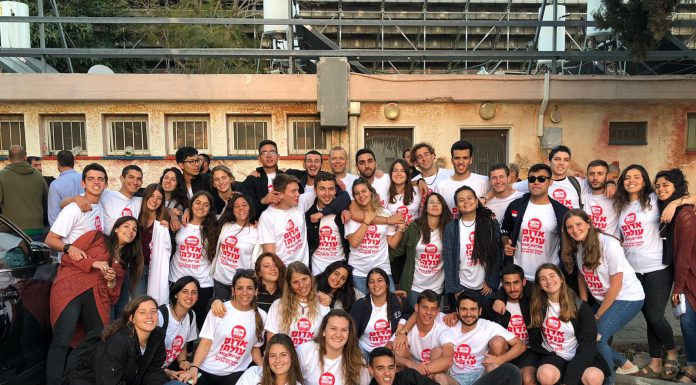 חניכי תבור בין מסע למד''ס יפעלו באהבה רבה בנוף הגליל.