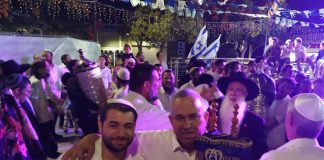 שמחת תורה כזו לא נראתה בנוף הגליל