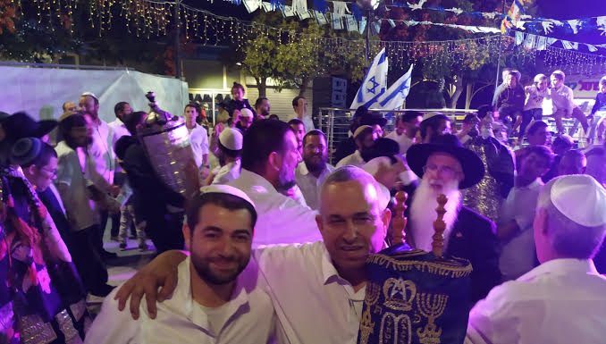 שמחת תורה כזו לא נראתה בנוף הגליל
