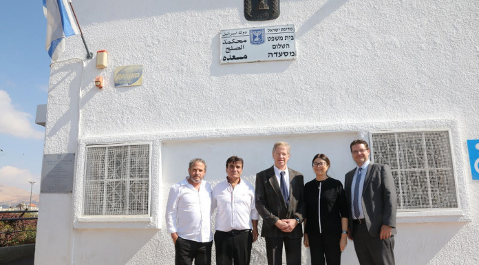 נשיאת ביהמ"ש העליון ומנהל בתי המשפט ביקרו בבתי המשפט במחוז הצפון