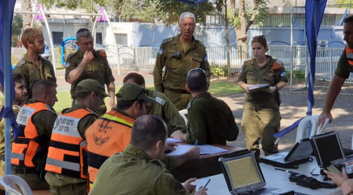 עפולה: תרגיל חירום הסתיים בהצלחה