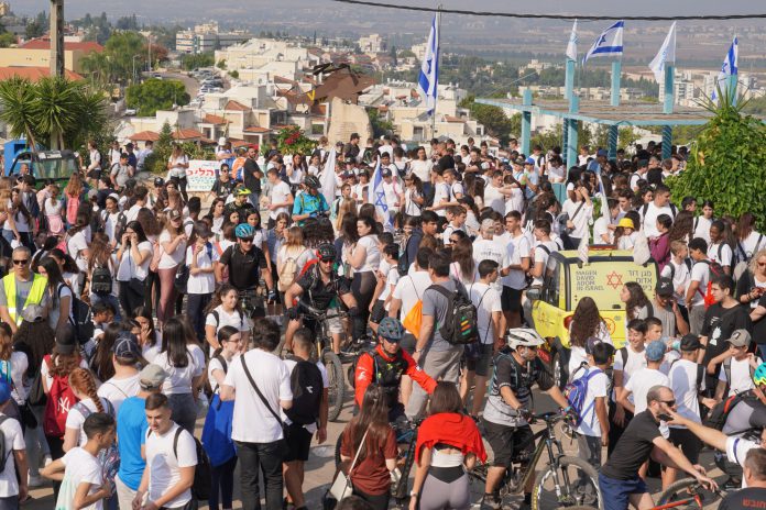 אלפי משתתפים בצעדה המסורתית 