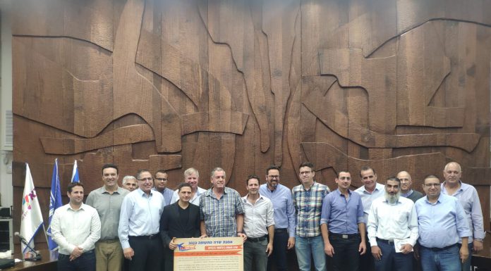 תמיכה של 24 רשויות בנמל התעופה בנבטים