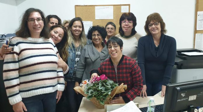 הפתעה מרגשת לריטה חנא לרגל יום הזכויות הבינלאומי לאנשים בעלי צרכים מיוחדים