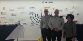 מדליקים נר ראשון של חנוכה במכללה עם עתודאי המחר
