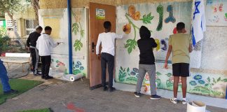 תלמידי 'אורט יהודה' מאירים את עפולה