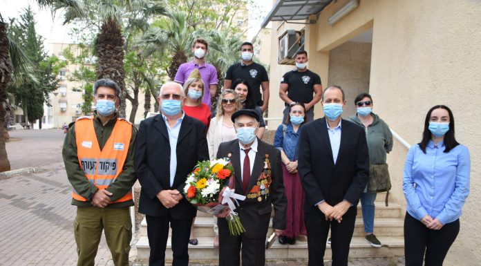 בעכו ציינו 75 שנה לניצחון בעלות הברית על גרמניה הנאצית