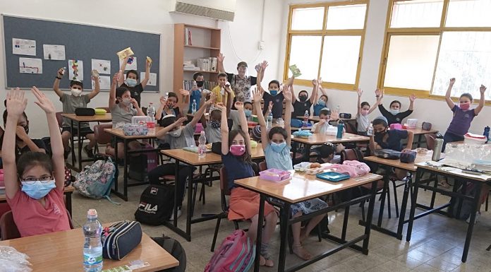 עפולה בצמרת הרשויות בארץ בשיעור התלמידים ששבו ללימודים