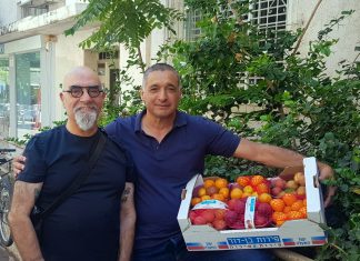 ירון בלחסן מנכל ארגון מגדלי הפירות בישראל ושף ישראל אהרוני