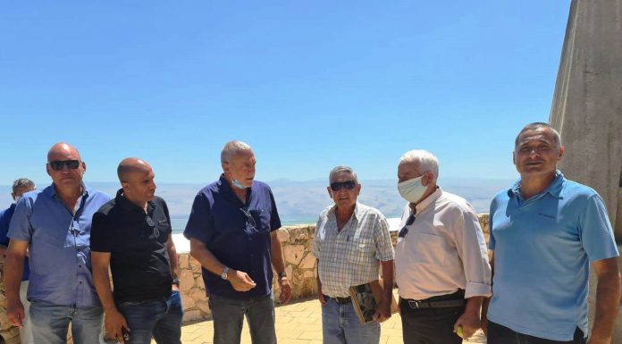 שר החקלאות ופיתוח הכפר בסיור מקצועי ראשון בגבול הצפון