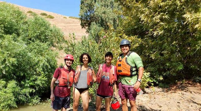 חוויה משפחתית באתגרי הירדן הסוער