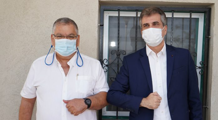ביקור שר המודיעין