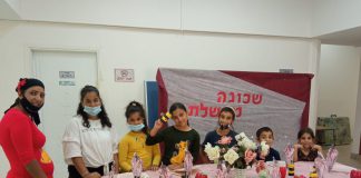 סדנת עיצוב שולחנות לכל המשפחה בעיר בית שאן