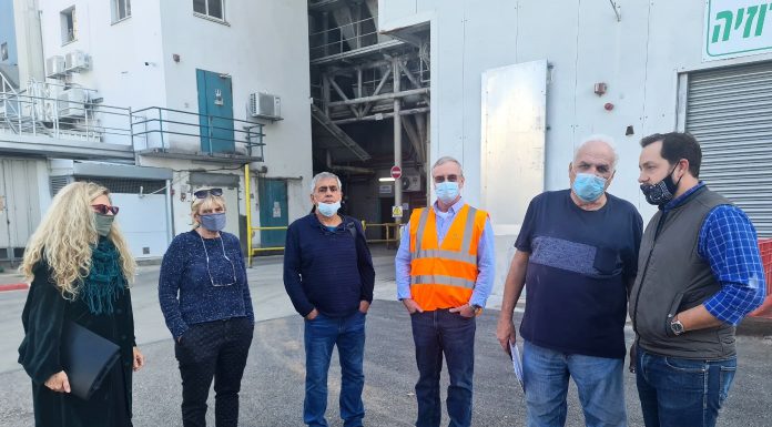 הנהלת "צמח תערובות" מקבוצת מפעלי עמק הירדן, ארחה השבוע את עורכי ירחוני החקלאות הבכירים