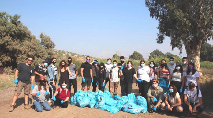 מדריכי אגף חינוך והסברה ברשות הכינרת ארחו את חניכי 'המדרשה למנהיגות ישראלית משותפת' ליום ניקיון מקטע ב'שביל סובב כינרת'
