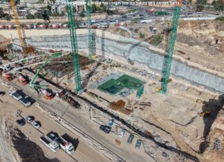 במבצע הנדסי מהגדולים בצפון: יציקת הענק הושלמה