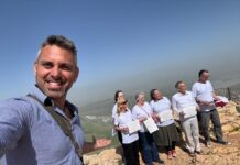 משלחת של נוצרים אוהבי ישראל ביקרה השבוע בגליל, בגבול לבנון וסוריה ובמוקדים מרכזיים ברחבי ישראל