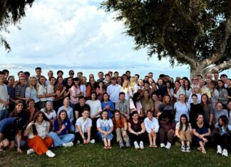 למרות המצב המתוח החליטו 90 הסטודנטים האמריקאים- נפרדים מישראל בטיול בצפון!