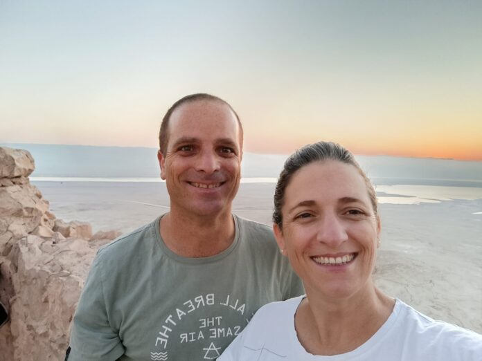 תהילה וחובב בשן צילום אלבום פרטי