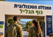 הפתעה טעימה ומפנקת: במכללה הטכנולוגית נוף הגליל החליטו לרגל יום ההצדעה למילואימניקים להפתיע גם את בנות הזוג