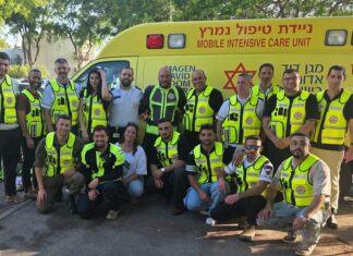 מועצה אזורית גולן: 21 חובשי רפואת חירום מתנדבי מד"א הצטרפו ליחידת הכוננים של הארגון וקיבלו תיקי כונן איתם יצילו חיים