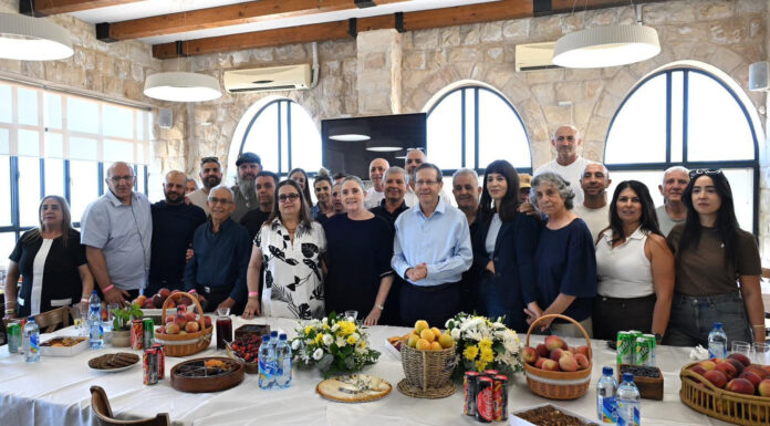 בצל המצב הביטחוני: נשיא המדינה ביקר בצפון הארץ