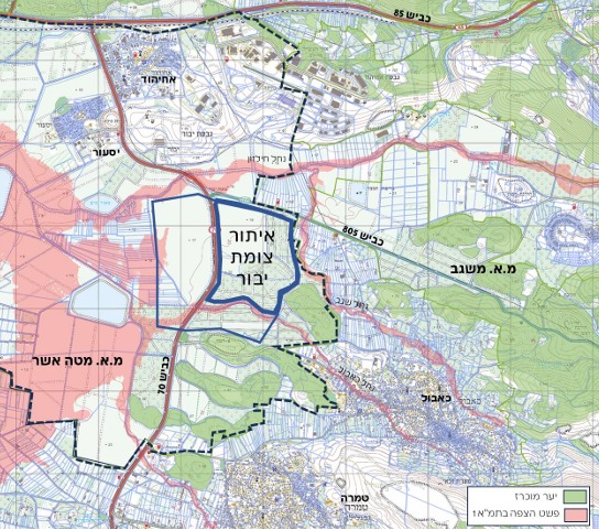 המועצה הארצית לתכנון ולבנייה אישרה היום הקמת יישוב דרוזי חדש בצומת יבור, המקודם על ידי משרד הבינוי והשיכון